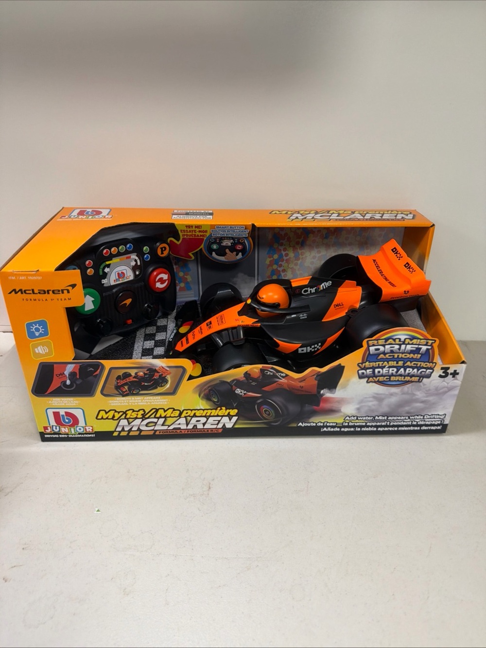 Bjunior Orange Remote Control Drift Racer – Kids Toy